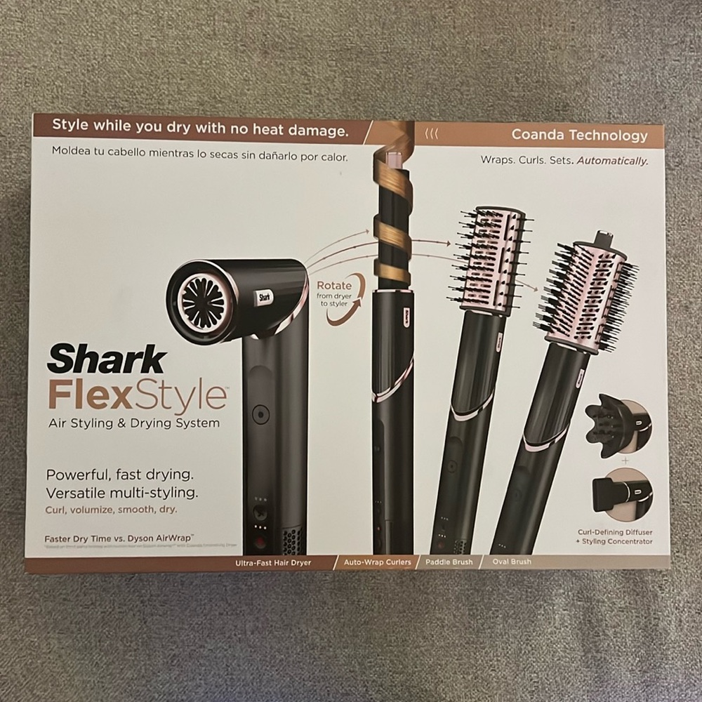 Shark FlexStyle Air Styling & Drying System Unlimited 6-Piece Accessory Pack